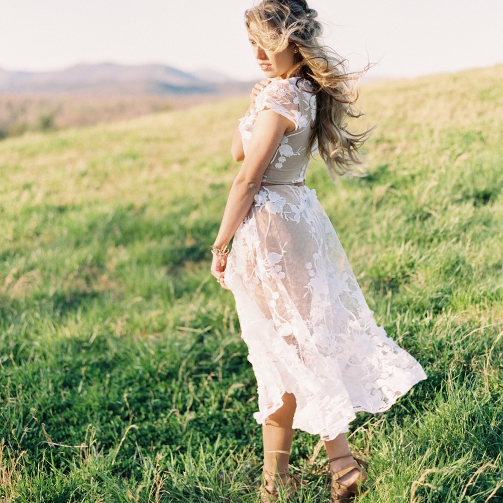 Dress the Population Juliana two piece set